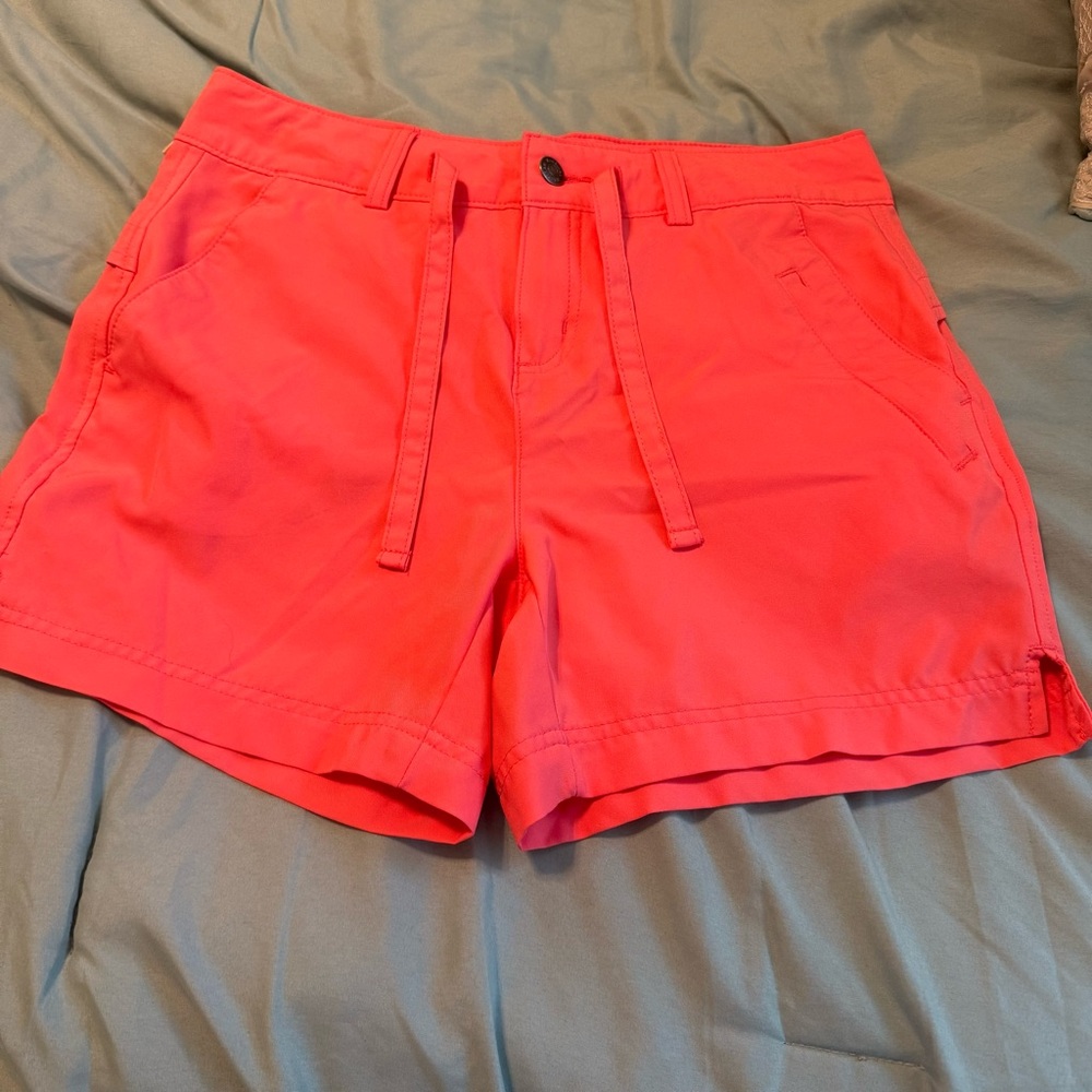 Magellan Outdoors Bright Coral Shorts hiking camping beach vacation cruise